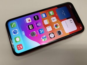 JQ229 SIMフリー iPhone11 レッド 128GB ジャンク ロックOFF