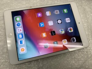 JQ430 SIMフリー iPad mini 第2世代 Wi-Fi+Cellular A1490 シルバー 16GB 判定○ ジャンク ロックOFF