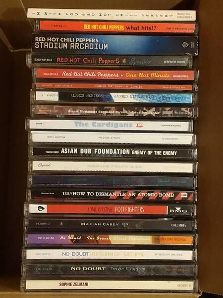 輸入盤 CDまとめ売り 20枚 / Coldplay No doubt RHCP アラニス Foo fighters レッチリ