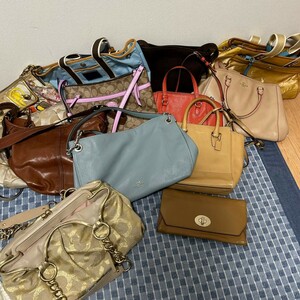 【豪華13点まとめ】 COACH コーチ 本革 ナイロン キャンバス ハンドバッグ トートバッグ ショルダーバッグ バッグ 鞄 セット 