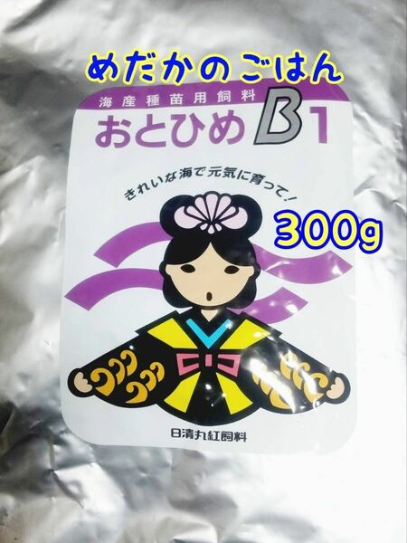 〇めだかのごはん おとひめB1 300g グッピー 熱帯魚リパック品