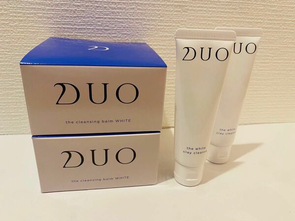 デュオ DUO ザ クレンジングバーム ホワイト　限定　ミニ洗顔付き　2個セット