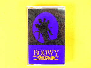 BOOWY GIGS bow igigsJUST A HERO TOUR 1986 кассетная лента подлинная вещь @ стоимость доставки 370 иен (5)