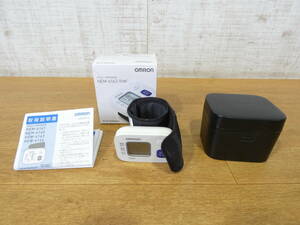 *OMRON Omron wrist type hemadynamometer HEM-6163 health control health care operation goods @520 jpy shipping 