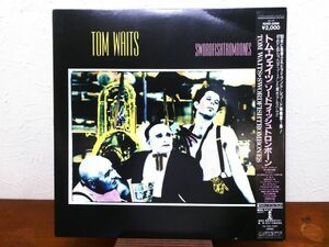 S) TOM WAITS トム・ウェイツ 「 SWORDFISHTROMBONES 」LPレコード 帯付き R20D-2096 @80 (R-56)