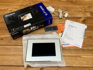 [OY-3395] unused SONY Sony S-Frame digital photo frame DPF-X75 7 type owner manual out box attaching Tokyo pickup possible present condition goods [ thousand jpy market ]