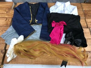 【W5-0321】推しの子 星野ルビー 制服 コスプレ 衣装 セット ウィッグ付 現状品 東京引取可【千円市場】