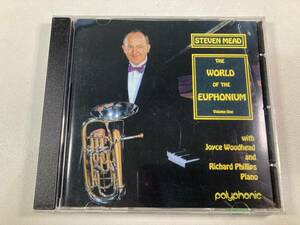 【1】【ジャンクCD】10825 Steven Mead The World Of The Euphonium Volume One