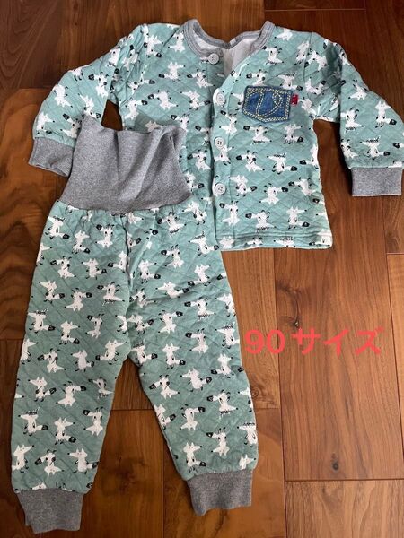 キッズ用 長袖パジャマ 上下セット サイズ90
