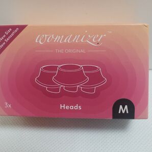 Womanizer ウーマナイザー Classic/Premium/Liberty 黒色 交換用ヘッド3コ入 ブラック②