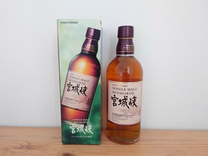 古酒★NIKKA WHISKY/ニッカウイスキー 宮城峡 シングルモルト 500ml 45％★検) 竹鶴政孝 宮城峡蒸留所 国内酒 箱付き 未開栓