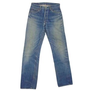 Levi's リーバイス 501 BIGE ボタン裏刻印8 60s 平行ステッチ ボタンフライ デニム パンツ ジーンズ インディゴブルー系【中古】