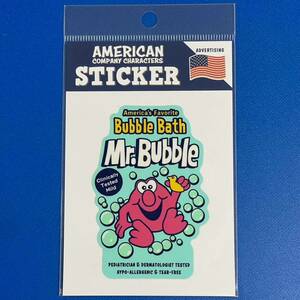 アメリカン カンパニー キャラクター ステッカー シール アメリカ雑貨 新品未開封 Mr.Bubble ミスターバブル