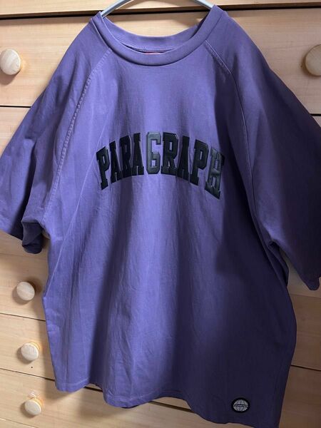 paragraph Tシャツ　紫　パープル