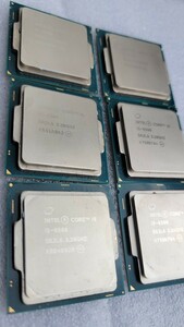 *Intel / CPU Core i5-6500 3.20GHz start-up verification settled 6 piece together *