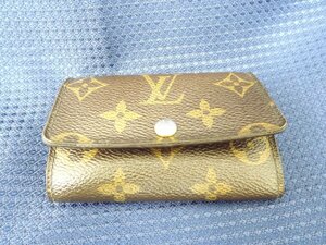 Louis Vuitton(ルイヴィトン)フランス製 モノグラム　キーケース　ミュルティクレ6 送料185円