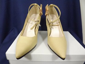 CLATHAS( Clathas ) сделано в Японии кожа туфли-лодочки каблук размер 38 24.0cm