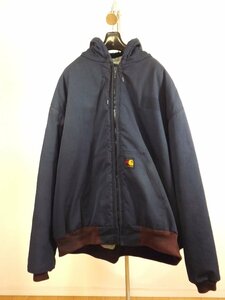 70'S 80'S Carhartt　(カーハート)　ヴィンテージ　FRライン フードつきワークジャケット FLAME RESISTANT