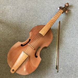 CREMONA(kremona) 6 string contrabass stringed instruments present condition goods details unknown Old Italy 
