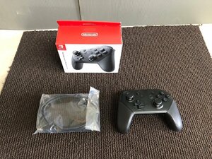 NI060041◆Nintendo 任天堂◆Switch Proコントローラー HAC-013 箱/USBケーブル付き ニンテンドースイッチ 直取歓迎！