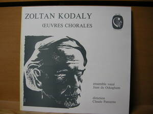 Z. Kodaly/ Oeuvres Chorales koike