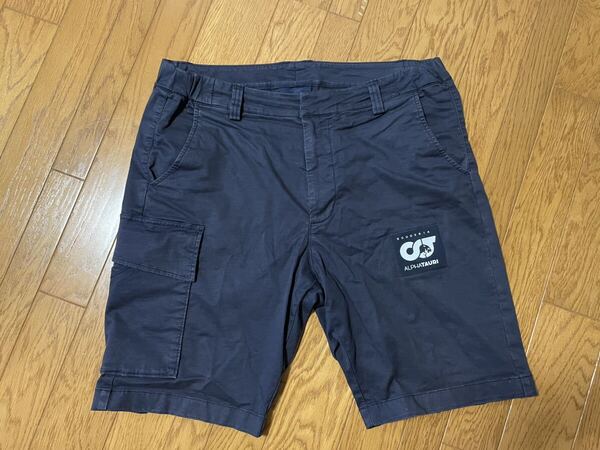 '21スクーデリア・アルファタウリ【支給品ハーフパンツ(Mサイズ)】角田裕毅選手VCARBトロロッソ
