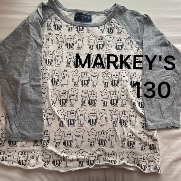 MARKEY 'S HOGAN マーキーズ 130 長袖Tシャツ ロンT ロンTシャツ