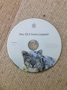 Mac OS X Install DVD Snow Leopard