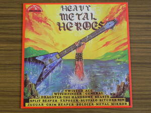 【訳有】【NWOBHM】UK盤LP★VARIOUS ARTIST V.A. / HEAVY METAL HEROES HEAVY METAL RECORDS HMR LP 1★