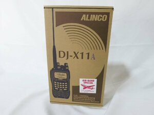 新品未使用　DJ-X11A 0.05-1300Mhz (エアーバンドスペシャル)ALINCO /SRH103/SRH1230　ハンディアンテナ付き