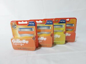  новый товар не использовался нераспечатанный оригинальный товар Gillette Fusionji let Fusion 5+1 бритва 4 штук 4 шт. комплект (16 шт )