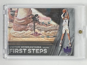 2023-24 Panini Court Kings VICTOR WEMBANYAMA RC First Steps Purple 49 sheets limitation great popularity series!SPURS!