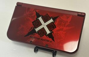 [1 jpy ~] New Nintendo 3DS LL Monstar Hunter Cross model Nintendo nintendo 