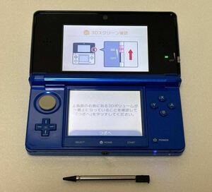 [1円〜] ニンテンドー3DS コバルトブルー Nintendo NINTENDO 任天堂