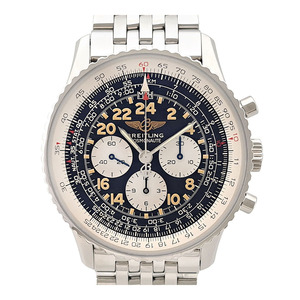 ブライトリング ナビタイマー コスモノート クロノグラフ A12023 手巻き ステンレススティール メンズ BREITLING 中古 【時計】