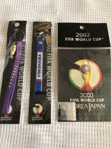 2002FIFA WORLD CUPの キーストラップ、ステッカー