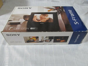 * unused average *[SONY] Sony /DPF-D72N digital photo frame 