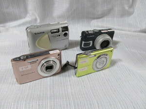 * present condition goods *[ Nikon ] Panasonic etc. digital camera 4 piece / junk 