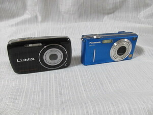 現状品●作動品●デジタルカメラ【パナソニック】ルミックスS1　DMC-FX1　2台セット