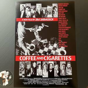 ポスター『コーヒー&シガレッツ』（Coffee and Cigarettes） 2003年海外版★ジム・ジャームッシュ/ストレンジャー・ザン・パラダイス