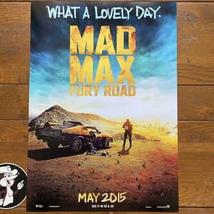 ポスター『マッドマックス 怒りのデス・ロード』（Mad Max Fury Road）①★インターセプター/XBファルコンGT/M.F.P.