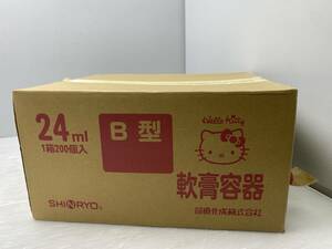 ⑦*SHINRYO.. контейнер *24ml B type 180 шт Hello Kitty медицинская ..[ не использовался товар / текущее состояние товар ]