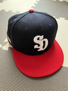 【美品】STANDARD CALIFORNIA × NEW ERA 59FIFTY スタンダードカリフォルニア キャップ 7-1/2 ニューエラ 帽子 