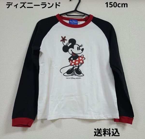 ディズニーリゾート☆ディズニーランド☆ミニー☆長袖☆150cm☆送料込 ロンT 長袖