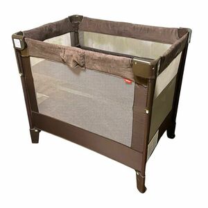 * beautiful goods * high-end model Aprica here flannel air plus crib Ricci Brown here flannel aprica