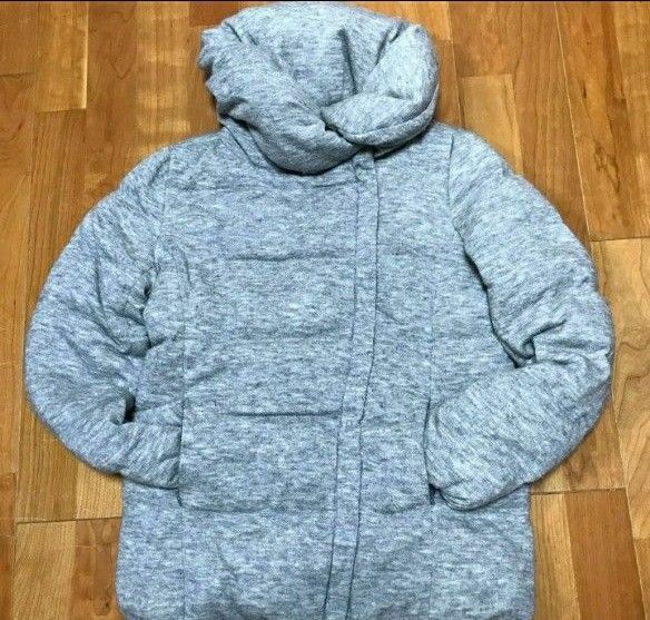 クロシェダウン80%ジャケット グレー