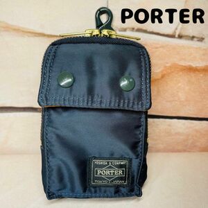 ポーター タンカー ミニポーチ スマホケース リュックリフト ゴールドチャック PORTER 吉田カバン TANKER