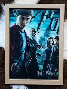 残り2点⇒迫力満点画像＋B5木製パネル付★Harry Potter 3Dパネルパネル