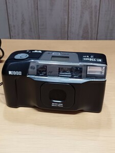 RICOH RT-550 DATE コンパクトフィルムカメラ ブラック リコー50114968 動作未確認