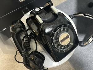  old telephone machine * black dial *1960 year beautiful goods 